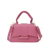 2026 Bolso de Moda Nuevo Versátil de Moda Mini Pequeño Color Sólido Gama Alta Nicho Bolso de Hombro Único Cruzado