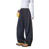 Pantalones Deportivos Casuales de Corte Recto, Holgado, Aerodinámico y con Caída, para Otoño, Exteriores, Diseño para Hombre, Pantalones de Pareja