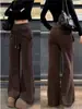 Pantalones Acampanados para Mujer, Otoño/Invierno 2026, Forrados de Polar, de Cintura Alta, Corte Recto, Caída Suelta, Pantalones Acampanados Bootcut, Pantalones Deportivos de Yoga Anchos