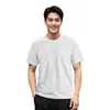 Comercio Exterior Transfronterizo Amazon Transpirable Unisex Secado Rápido Cuello Redondo Manga Corta Camiseta Ropa de Trabajo Logo Personalizado