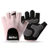 Guantes de Fitness para Mujer en Verano, Antideslizantes, Equipo Anti-Callos, Entrenamiento de Ejercicio en Barra Horizontal, Transpirables de Medio Dedo para Deportes de Ciclismo Estilo Hombre