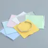 Paño para Pulir Plata Paño para Pulir Joyería 8*8 Se Puede Personalizar Franela de Doble Cara Pulido Pulido de Oro Pulido de Plata Paño de Limpieza para Joyería