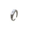 Anillo de Estrella Bamang de Plata Esterlina 925 Estilo Coreano Personalizado Simple Pequeño Libro Rojo Edición de Moda INS Anillo Abierto de Moda para Mujeres