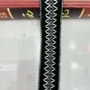 Fábrica de Origem estilo étnico renda xadrez de losango duplo sapatos de algodão sapatos com tira na borda e chapéus acessórios de vestuário desconto vendas diretas