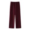 Pantalones casuales Europa y Estados Unidos nuevo suministro transfronterizo venta al por mayor tela cuello redondo chaqueta transfronteriza doble cara Amazon independiente ropa de mujer