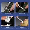 Cuchillo de pelar de acero inoxidable Juego de tres piezas Pelador multifuncional para el hogar Raspador de patatas Rallador de melón y frutas Cuchillo de frutas
