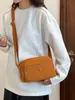 Bolso de Mujer Tela de Nylon Multicapa Pequeño Cuadrado Versátil Estilo Clásico Cruzado al Hombro Bolso de Doble Uso Impermeable Casual Lona