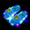 Pantuflas de Verano para Niños Luminosas de Animales de Dibujos Animados Pantuflas Pequeñas y Medianas para Niños Lindas para Bebés Niñas Antideslizantes Famosas en Internet Pantuflas para Hombres
