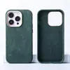 Funda de Teléfono Móvil de Gamuza Adecuada para Apple 16/17 Promax Importada de Italia Funda Protectora Todo Incluido para iPhone 16