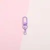 Fecho de Porta Pequeno Criativo em Forma de U Laqueado Colorido com Fecho Lagosta para Pendurar em Bolsa de Brinquedo de Boneca Acessórios Fofos DIY