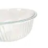 Pote de Vidro para Almoço Seguro para Micro-ondas para Arroz, Bento, Armazenamento de Frutas, com Linhas Verticais para Prevenir Transferência de Odores, Recipiente para Armazenamento de Frutas e Vegetais