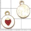 Mezcla de 30 Estilos de Aleación con Goteo de Aceite Dibujos Animados Fruta Piña Fresa Colgante Colgante Pulsera DIY Collar Accesorios de Joyería