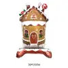 Globo Navideño 4D Grande Transfronterizo con Base, Decoración de Papá Noel de Pie, Globo Tridimensional