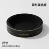 Placa de arranhar para gatos de papelão preto ondulado espesso, ninho para gatos resistente ao desgaste e que não solta pelos, ninho de arranhar para gatos integrado, placa de arranhar para gatos, bacia para afiar garras