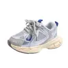 Sapatos Infantis Estilo Primavera e Outono Tênis Esportivo Infantil Malha Respirável Tênis de Corrida para Crianças Pequenas Meninos e Meninas Sapatos de Pai Peça Única Dropshipping
