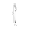 Juego de Cuchillo, Tenedor y Cuchara Espesados de Acero Inoxidable 304, Juego de Cuchillo y Tenedor Forjados de Alta Gama para Hotel, Restaurante, Juego de Cucharas Espesadas