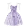 Vestido de Noite para Mulheres, Estilo Fada, Festa do Dia do Estudante, Cerimônia de Debutante, Vestido de Gaze de Princesa Anfitriã, Vestido de Exame de Arte com Alças