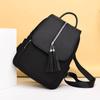 Mochila feminina lona Oxford moda Coringa mochila mulheres podem rotular fábrica uma geração de cabelo