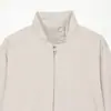 Otoño 2026 Nuevo Moda Callejera Femenina Europea y Americana Color Sólido Chaqueta con Cuello de Chimenea w06 61788