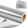 Rollo de Papel de Regalo Amazon Transfronterizo en Stock, Papel Metálico Color Sólido Recubierto de Aluminio de Alta Gama, Rollo de Papel Mate para Envoltura de Regalos