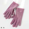 Luvas de Ciclismo Ruiya para Homens, Lã Térmica de Inverno para Dirigir, Ciclismo, Bicicletas Elétricas, Uso ao Ar Livre, Tela Sensível ao Toque Espessa, À Prova de Vento, Quente, Ra