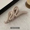 Pinza de ola esmerilada pinza Maillard grande para mujer estilo nuevo 2023 pinza de tiburón de alta calidad accesorios para el cabello