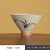 Taza Maestra de bambú pintada a mano juego de té kung fu taza de té de cerámica taza para cata de té hogar taza individual taza de té orquídea taza de combate