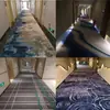 Alfombra ignífuga para pasillo de hotel, salón de banquetes, habitación de huéspedes, alfombra ignífuga para hotel, alfombra de nailon impresa a medida de cobertura total