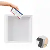 Marco de fotos de madera de Amazon, cesta para guardar entradas, caja para guardar postales y mapas de viaje, caja para ahorrar dinero con entradas de concierto