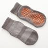 Calcetines de trampolín profesionales de malla fina de otoño, calcetines largos de tubo para niños, calcetines antideslizantes para adultos, venta al por mayor