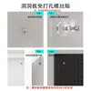 Estante de almacenamiento de pared con tablero perforado de agujeros redondos, panel de estante, tablero de almacenamiento multifuncional, tablero para colgar en la pared de herramientas de ferretería, tablero decorativo