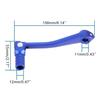 Alavanca de Câmbio para Moto Off-Road Goofit Adaptada para Xr50 Crf50 Xr Liga de Alumínio Alavanca Azul Cabeça Azul