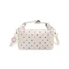 Bolso de Lunares Estampado para Mujer 2026 Nuevo Estilo Bolso de Mano de Moda para Viajes al Trabajo Bolso de Hombro Cruzado Textura Simple de Moda