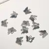 Aleación con Cuentas DIY Retro Mariposa Cruz Unicornio Colgante Hecho a Mano Agujero para Colgar Pulsera Nuevo Chinoiserie Lazo