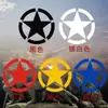 Emblema Militar Estrella de Cinco Puntas Modificado Decorativo Reflectante Impermeable Pegatina para Vehículos Eléctricos, Motocicletas, Coches, Tapa del Tanque de Combustible, Guardabarros Trasero y Calcomanía para la Carrocería