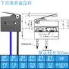 Kaximing ZIPPY Microinterruptor Impermeable con Cable Tripode Limitador de Carrera Detección SM1