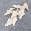 Simulação de casamento folhas de espinheiro pinho pavão folhas de carvalho toranja folhas de caqui Cipreste-da-Flórida folhas de coral serrilhadas fabricantes atacadistas