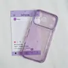 Cor sólida, transforma-se instantaneamente em uma capa protetora de tela grande com porta-cartões integrado e bordas elevadas para proteção contra quedas, adequada para iPhone 18 PRO, capa transparente, modelo 17