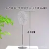 Perchero de Escritorio Perchero para Sombreros Tienda de Ropa Soporte para Sombreros de Madera Maciza Soporte Interno Soporte para Sombreros Molde para Cabeza de Ventana Set de Pelucas Estante de Exhibición