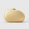 Bolsa Transversal Europeia e Americana Nova PU Estilo Ouro Ombro Único Transversal Moda Personalidade Socialite Festa Noturna Atacado
