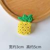 Tela caricatura mini accesorios de fruta sombrero para niños zapatos calcetines accesorios de fresa horquilla DIY accesorios de tamaño pequeño