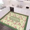 Tapete de Cocina Tapete de Piso de Cocina Impermeable Antifouling Antideslizante Tapete de Piso Resistente a la Suciedad