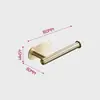 Estante de almacenamiento para baño sin taladro, portarrollos de papel higiénico, estante de acero inoxidable para papel higiénico, estante de almacenamiento para film de cocina