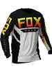 Roupas de Ciclismo Fox Transfronteiriças Roupas de Mountain Bike Ciclismo de Estrada Motocicleta Off-Road Camiseta Masculina de Manga Longa Secagem Rápida e Respirável
