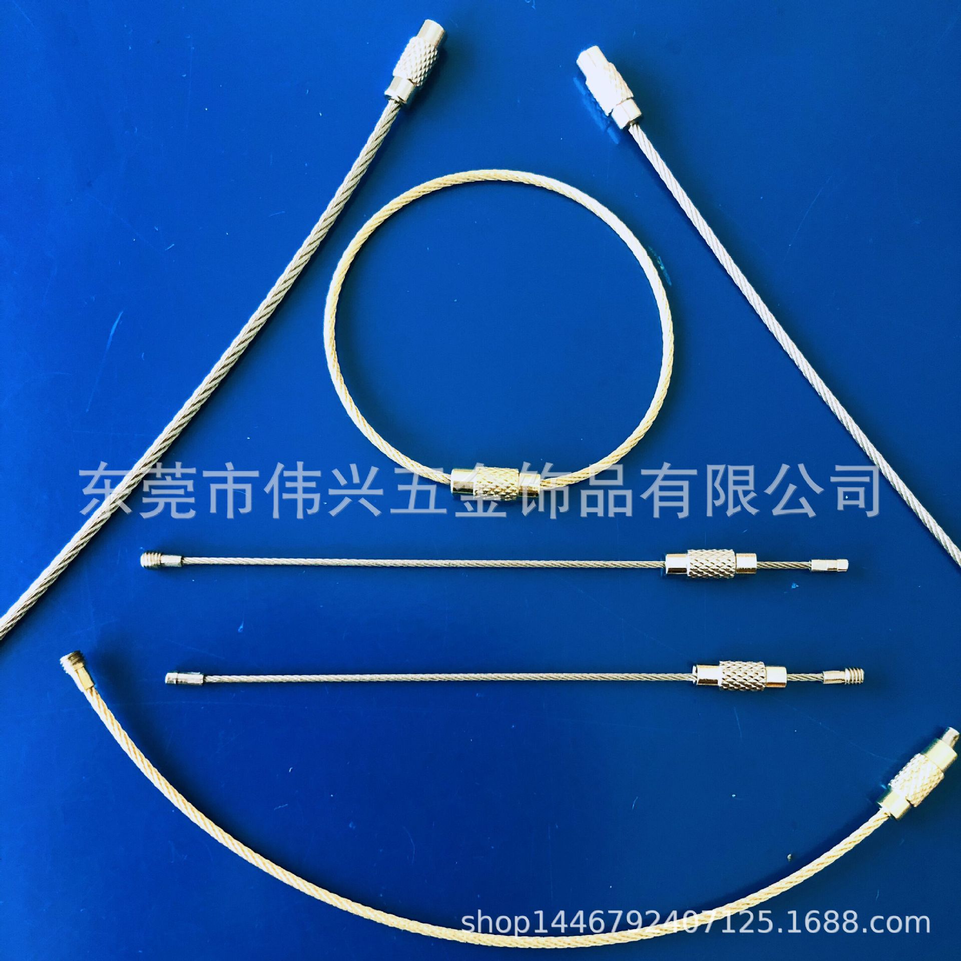 钥匙圈钥匙扣狗扣珠链