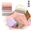Toalla Cuadrada de Algodón Puro Fabricante 100% Algodón Venta Directa al Por Mayor Toalla para Saliva de Bebé Toalla de Mano con Dibujos Suave Absorbente No Suelta Pelusa