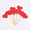 Paquete Mayorista de 10, Varios Estilos de Serie Brillante con Forma de Corazón para Empaque de Repostería, Adornos para Decoración de Pasteles, Inserciones para Decoración de Bodas