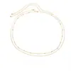 Cadena de Cintura Doble Capa de Perlas Doradas Transfronteriza Europea y Americana, Accesorio de Cintura Versátil Casual Minimalista de Moda y Sencillo Estilo Ins para Mujer