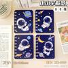 Caderno Pequeno Mochi, Caderno Pequeno, Caderno Espiral Fofo de Desenho Animado, Caderno Calça com Bolso Aba Destacável de Folhas Soltas, Bloco de Notas para Menina Menino