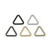Hebilla triangular de metal, herrajes para equipaje, bolsos, ropa, accesorios de bricolaje, hebilla de anillo triangular, hebilla de alambre triangular, disponible en stock